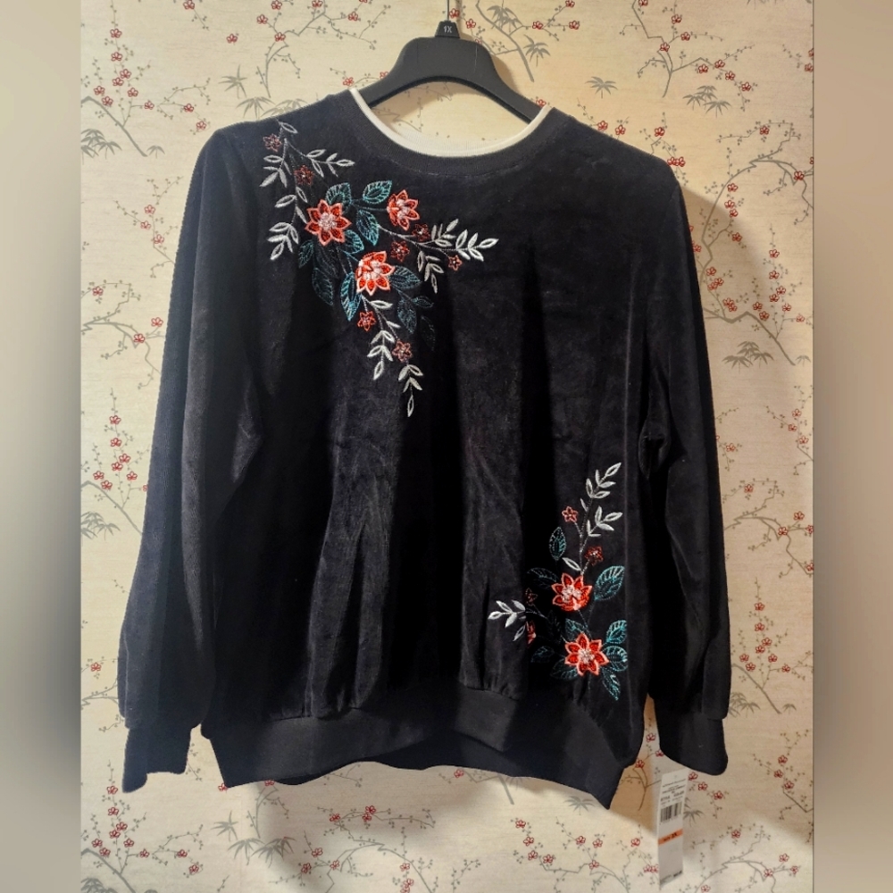 Alfred Dunner precious jewels pullover 2X NWT